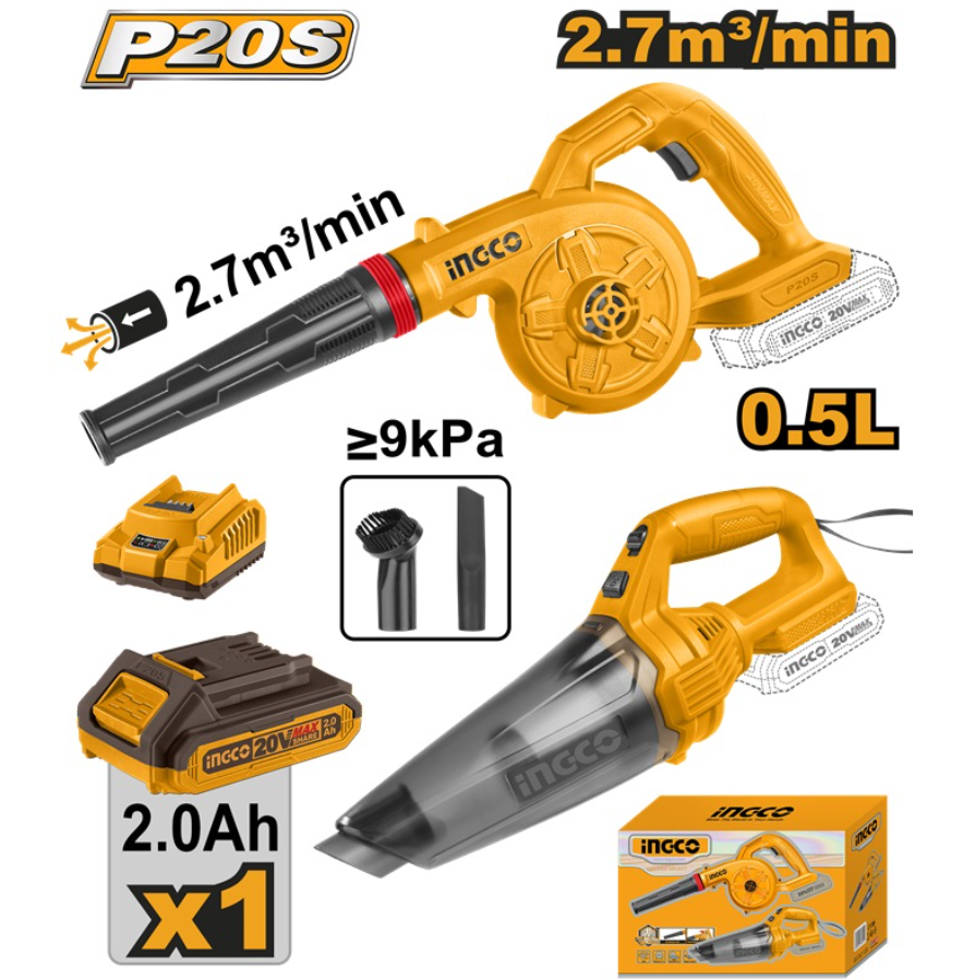 ingco 20v vacuum 3