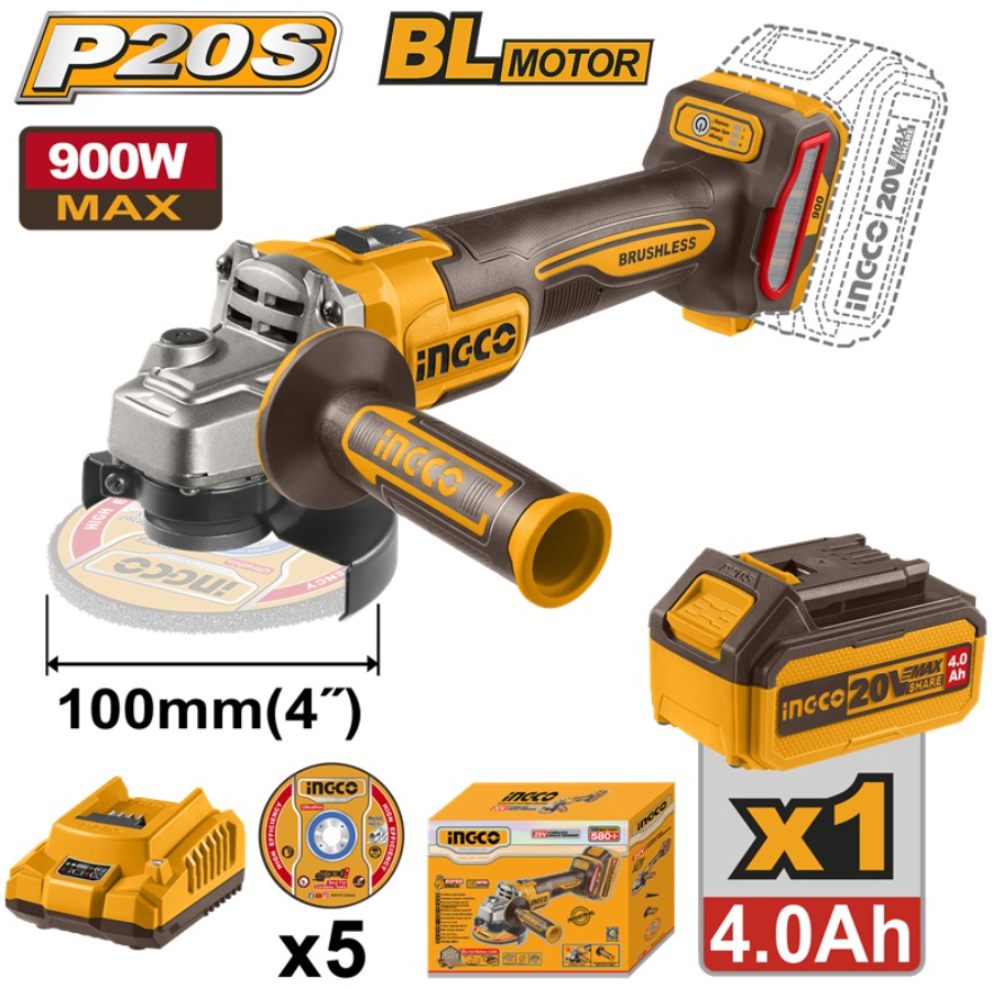 ingco 20v grinder 10