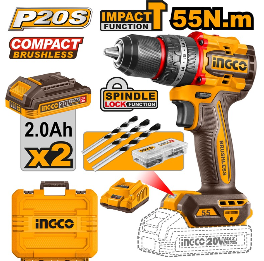 ingco 20v drill 9