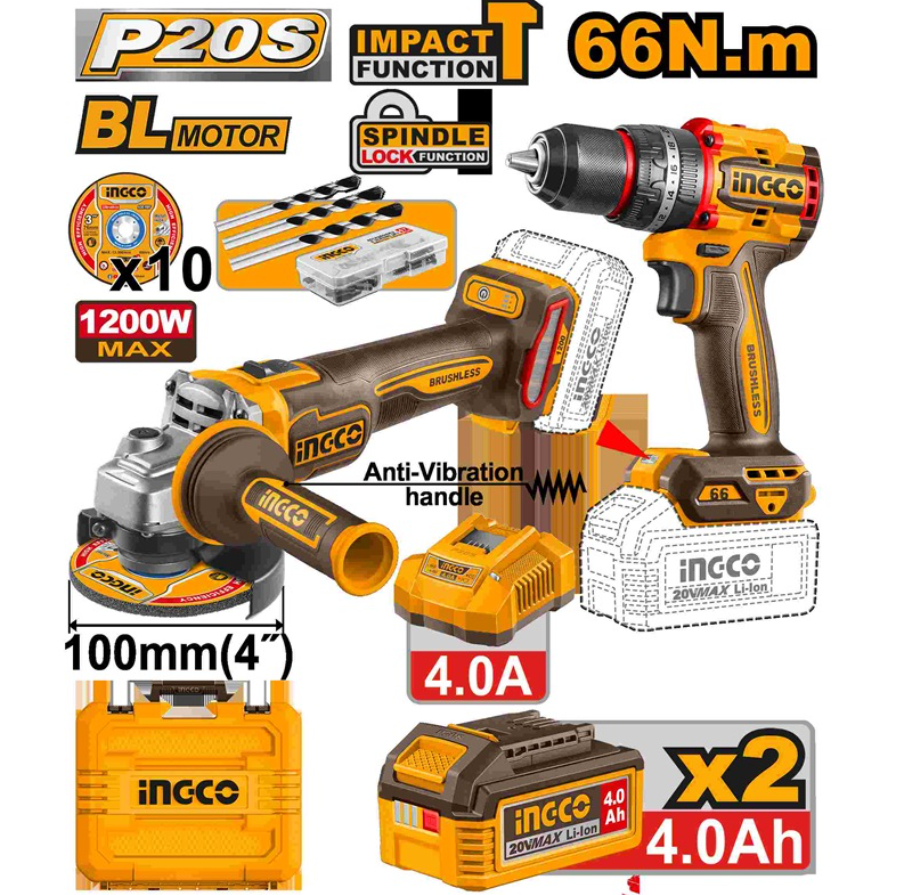 ingco 20v drill 33