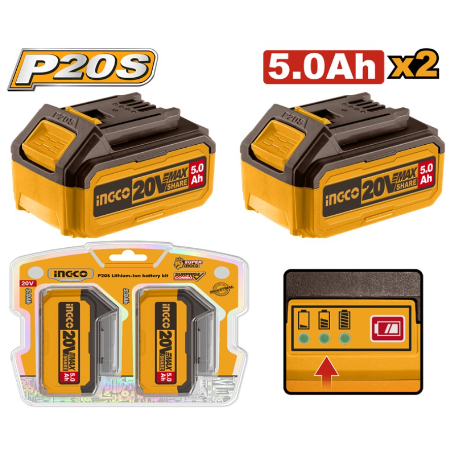 Ingco 20v battery 42