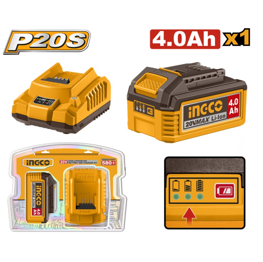 Ingco 20v battery 43