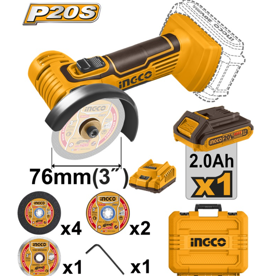 Ingco 20v battery 53