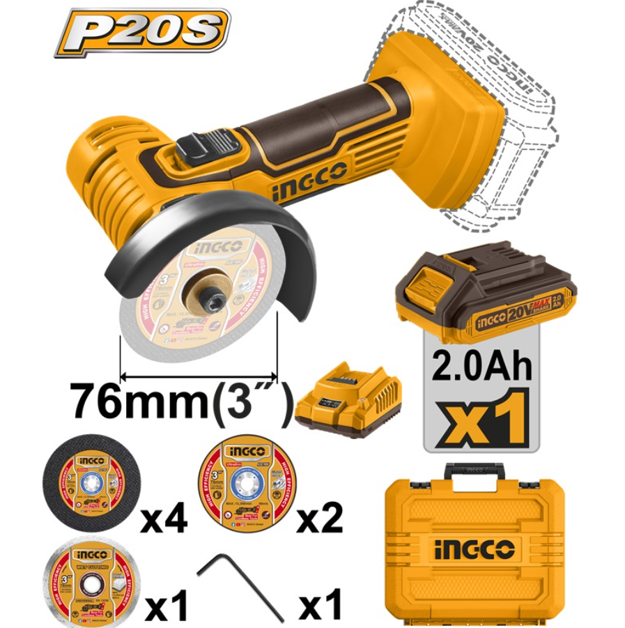 Ingco 20v battery 65