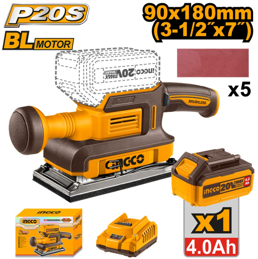 Ingco 20v battery 100
