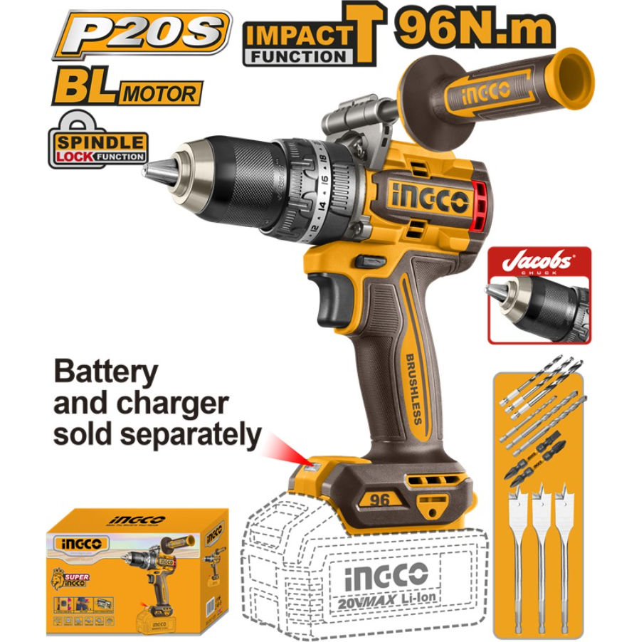 Ingco 20v battery 118