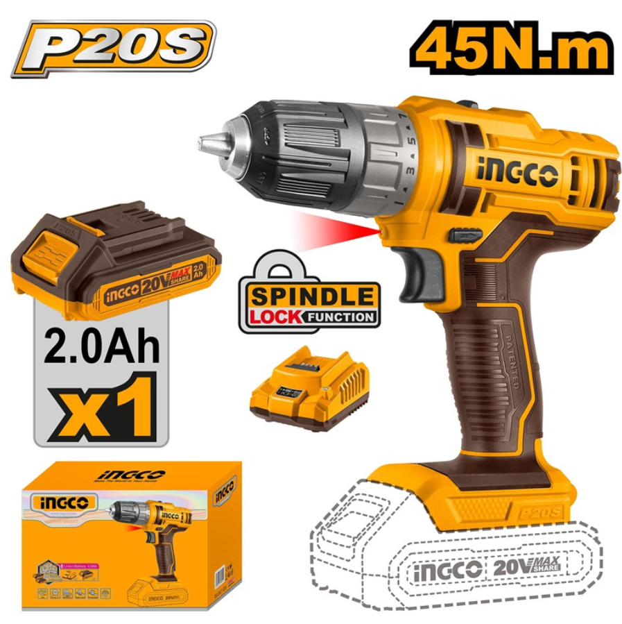Ingco 20v battery 140