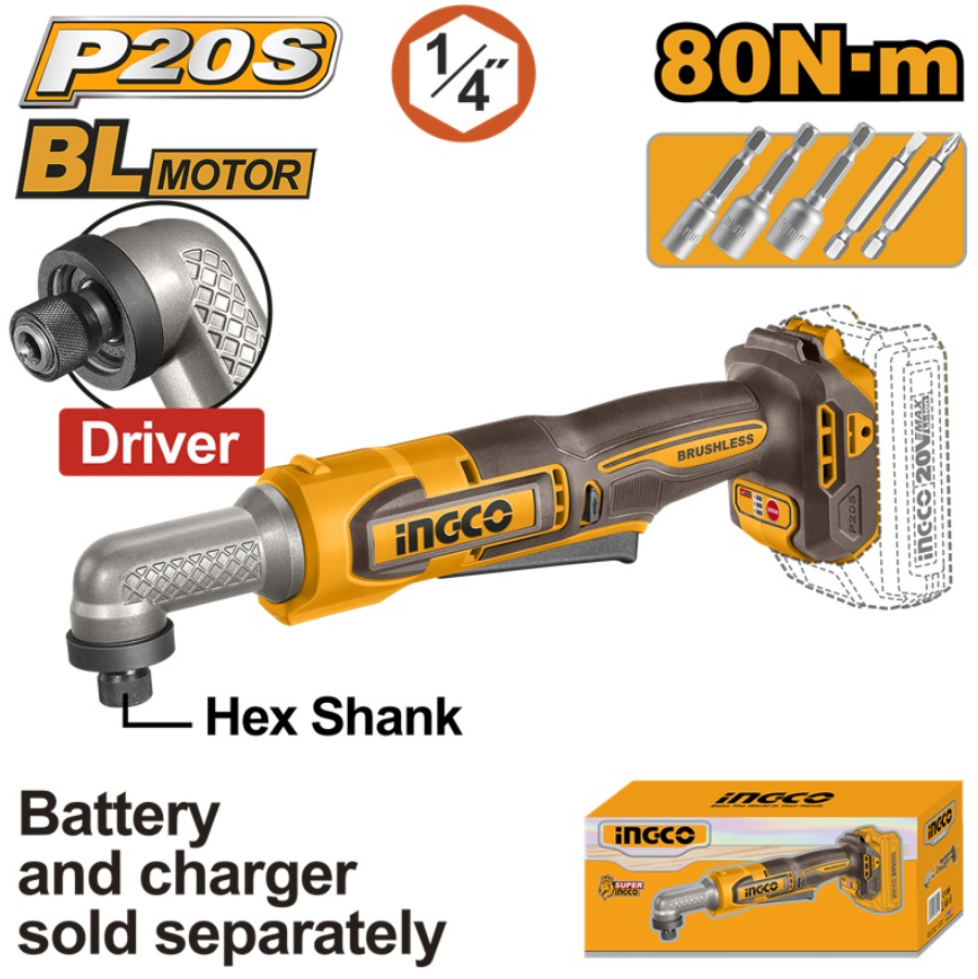 Ingco 20v battery 165